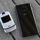 While modern phones like the Moto G7 are obviously much more powerful, when compared to the Razr, it looks kind of boring.